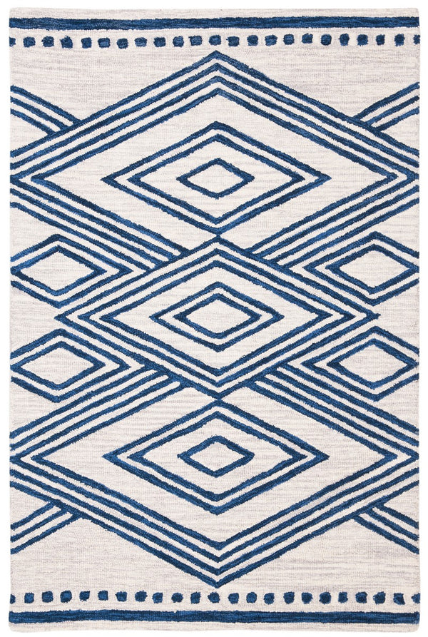 Safavieh Micro-Loop 156 Hand Tufted Wool Contemporary Rug MLP156A-6