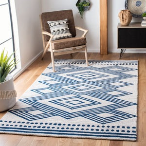 Safavieh Micro-Loop 156 Hand Tufted Wool Contemporary Rug MLP156A-6