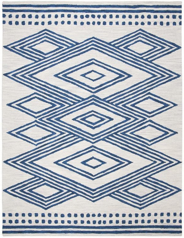 Safavieh Micro-Loop 156 Hand Tufted Wool Contemporary Rug MLP156A-6