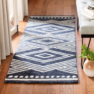 Safavieh Micro-Loop 156 Hand Tufted Wool Contemporary Rug MLP156N-9
