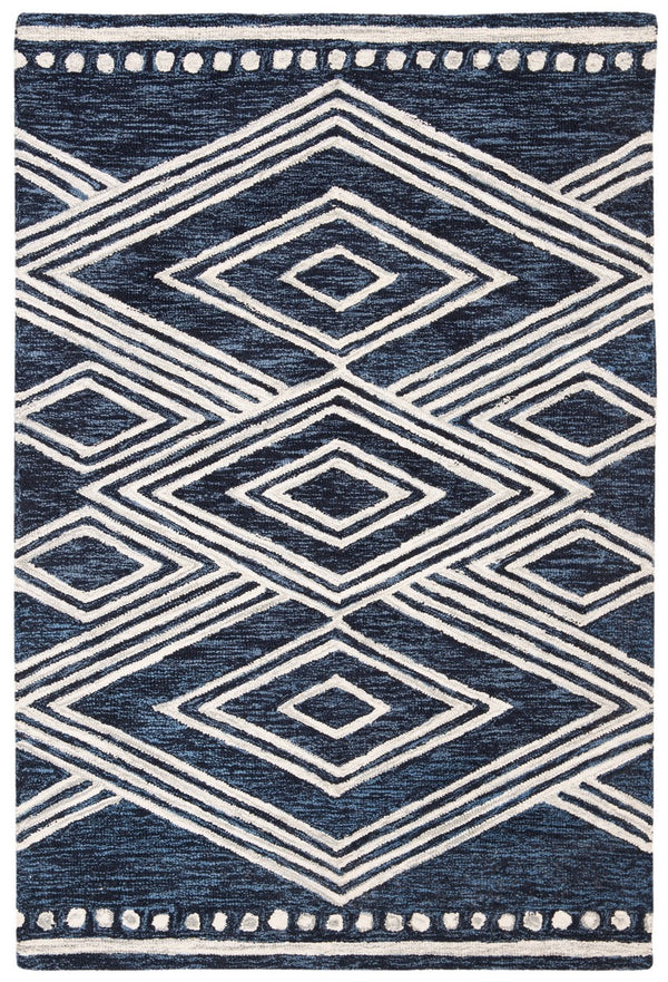 Safavieh Micro-Loop 156 Hand Tufted Wool Contemporary Rug MLP156N-9