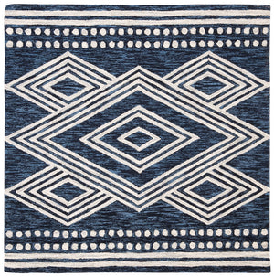 Safavieh Micro-Loop 156 Hand Tufted Wool Contemporary Rug MLP156N-9