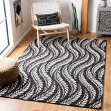 Micro-Loop 170 Contemporary Hand Tufted 80% Wool, 20% Cotton Rug Charcoal / Ivory