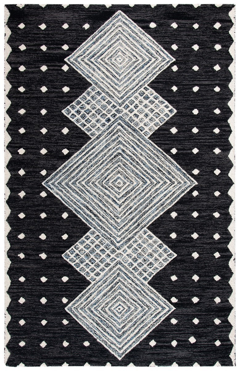 Safavieh Micro-Loop 171 Hand Tufted 80% Wool and 20% Cotton Contemporary Rug MLP171H-8