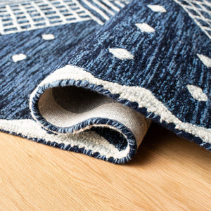 Safavieh Micro-Loop 171 Hand Tufted 80% Wool and 20% Cotton Contemporary Rug MLP171M-8