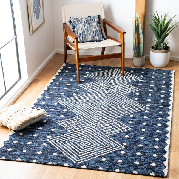 Safavieh Micro-Loop 171 Hand Tufted 80% Wool and 20% Cotton Contemporary Rug MLP171M-8