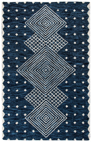 Safavieh Micro-Loop 171 Hand Tufted 80% Wool and 20% Cotton Contemporary Rug MLP171M-8