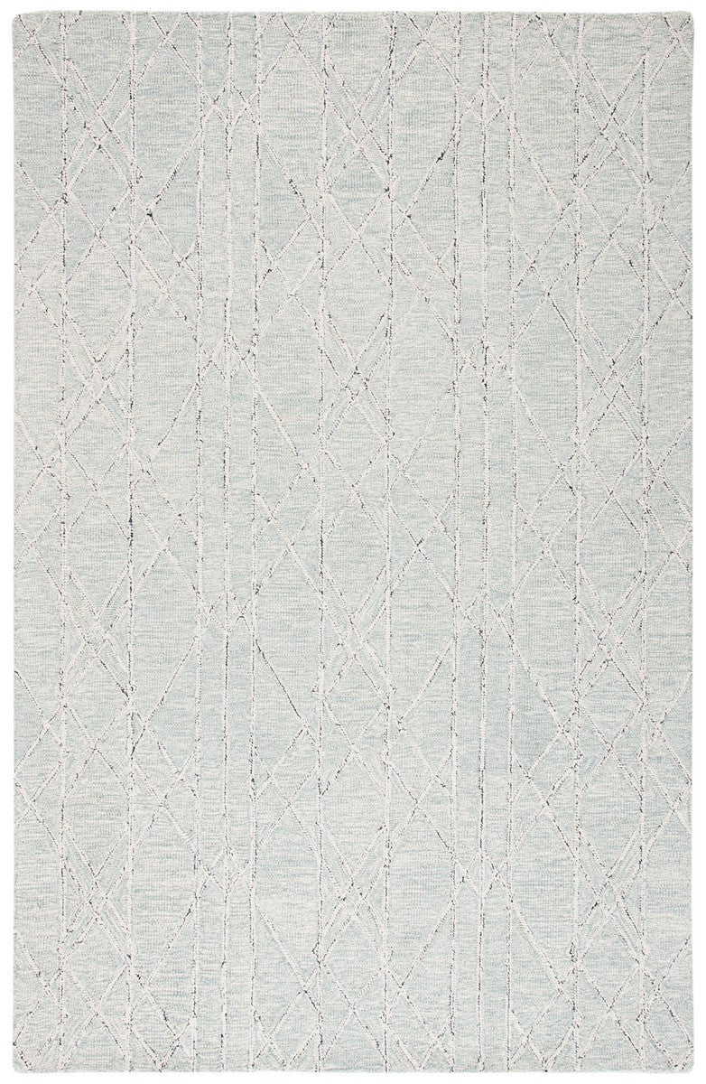 Safavieh Micro-Loop 172 Hand Tufted 80% Wool and 20% Cotton Solid & Tonal Rug MLP172A-8