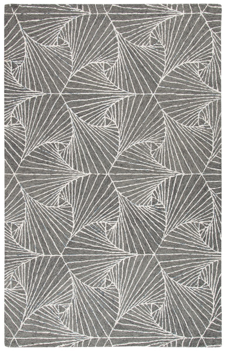 Safavieh Micro-Loop 174 Hand Tufted 80% Wool and 20% Cotton Contemporary Rug MLP174F-9