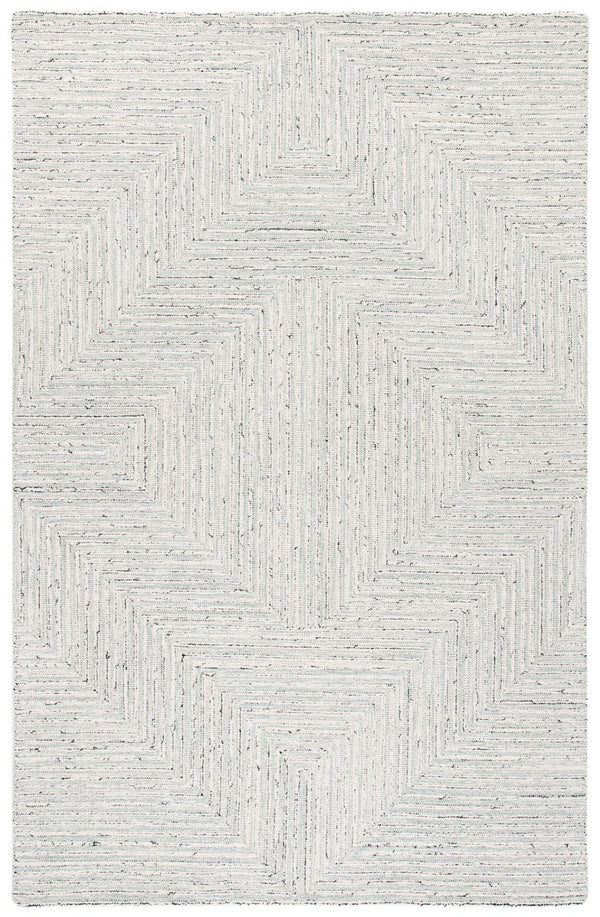 Safavieh Micro-Loop 176 Hand Tufted 80% Wool and 20% Cotton Solid & Tonal Rug MLP176F-9