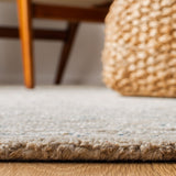 Safavieh Micro-Loop 178 Hand Tufted 80% Wool and 20% Cotton Solid & Tonal Rug MLP178F-8