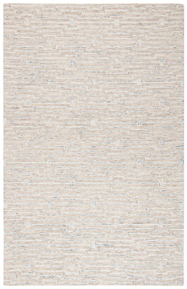 Safavieh Micro-Loop 178 Hand Tufted 80% Wool and 20% Cotton Solid & Tonal Rug MLP178F-8