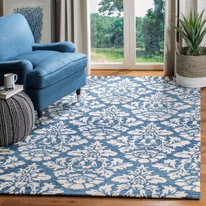 Safavieh Micro-Loop 221 Hand Tufted Wool and Cotton with Latex Transitional Rug MLP221M-27
