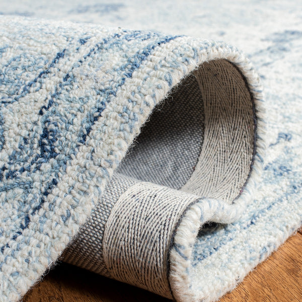 Safavieh Micro-Loop 276 Hand Tufted 80% Wool and 20% Cotton Country & Floral Rug MLP276M-8