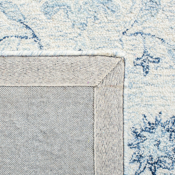 Safavieh Micro-Loop 276 Hand Tufted 80% Wool and 20% Cotton Country & Floral Rug MLP276M-8