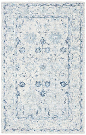 Safavieh Micro-Loop 276 Hand Tufted 80% Wool and 20% Cotton Country & Floral Rug MLP276M-8