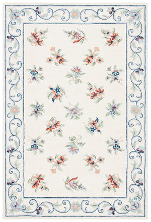 Safavieh Micro-Loop 376 Hand Tufted Wool and Cotton Contemporary Rug MLP376A-8