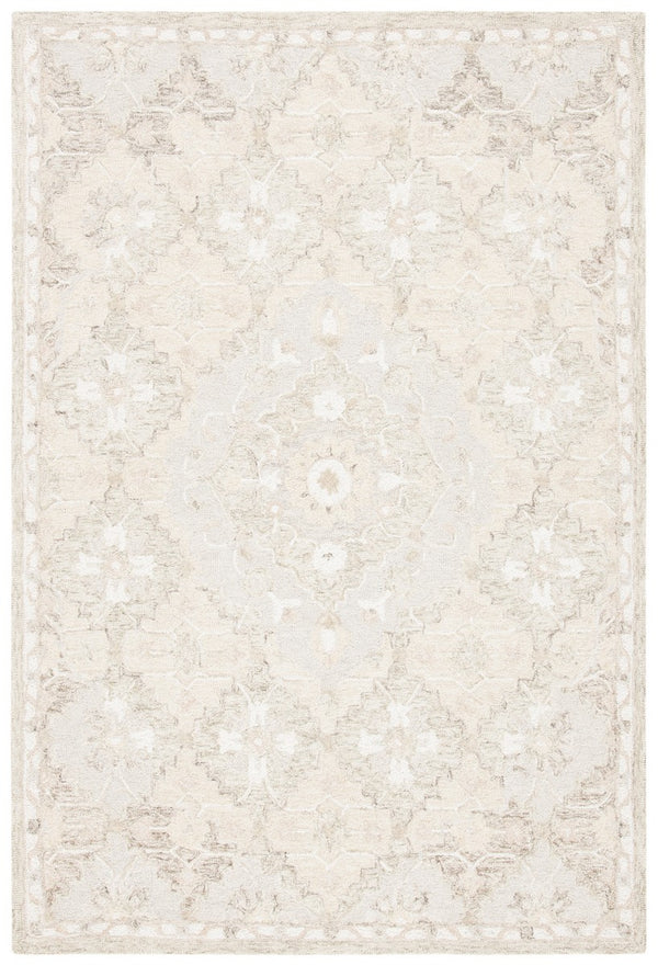 Safavieh Micro-Loop 377 Hand Tufted Wool and Cotton Contemporary Rug MLP377B-8