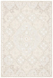 Safavieh Micro-Loop 377 Hand Tufted Wool and Cotton Contemporary Rug MLP377B-8