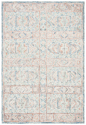 Safavieh Micro-Loop 378 Hand Tufted Wool and Cotton Contemporary Rug MLP378M-8