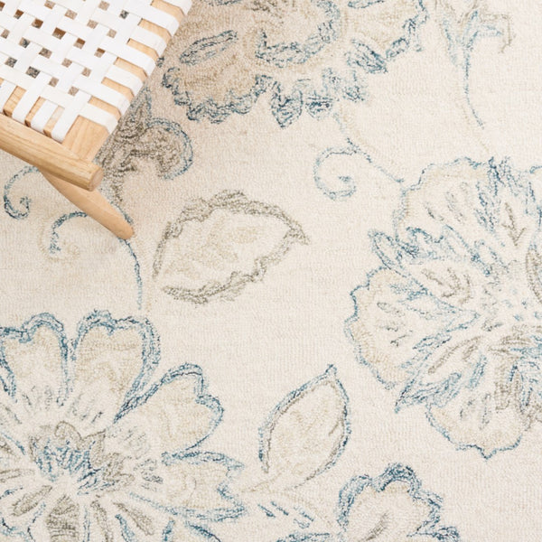 Safavieh Micro-Loop 477 Hand Tufted 80% Wool and 20% Cotton Rug MLP477A-8