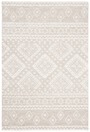 Safavieh Micro-Loop 501 Hand Tufted Wool and Cotton with Latex Contemporary Rug MLP501B-9