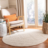 Safavieh Micro-Loop 501 Hand Tufted Wool and Cotton with Latex Contemporary Rug MLP501B-9