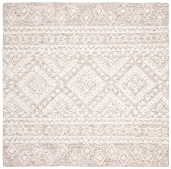 Safavieh Micro-Loop 501 Hand Tufted 100% Wool Pile Rug MLP501B-27