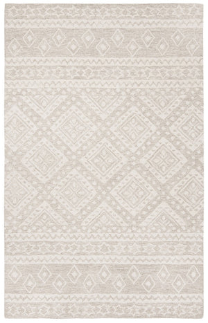 Safavieh Micro-Loop 501 Hand Tufted Wool and Cotton with Latex Contemporary Rug MLP501B-9