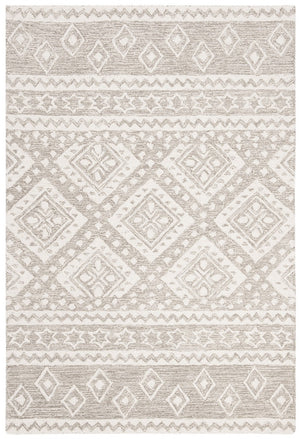 Safavieh Micro-Loop 501 Hand Tufted Wool and Cotton with Latex Contemporary Rug MLP501F-9