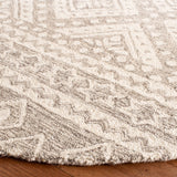 Safavieh Micro-Loop 501 Hand Tufted Wool and Cotton with Latex Contemporary Rug MLP501F-9