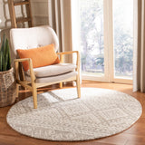 Safavieh Micro-Loop 501 Hand Tufted Wool and Cotton with Latex Contemporary Rug MLP501F-9