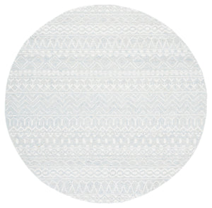 Safavieh Micro Loop 502 Hand Tufted Wool and Cotton with Latex Traditional Rug MLP502K-7SQ