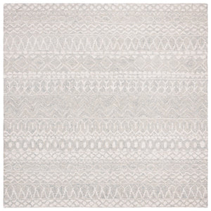 Safavieh Micro Loop 502 Hand Tufted Wool and Cotton with Latex Traditional Rug MLP502K-7SQ