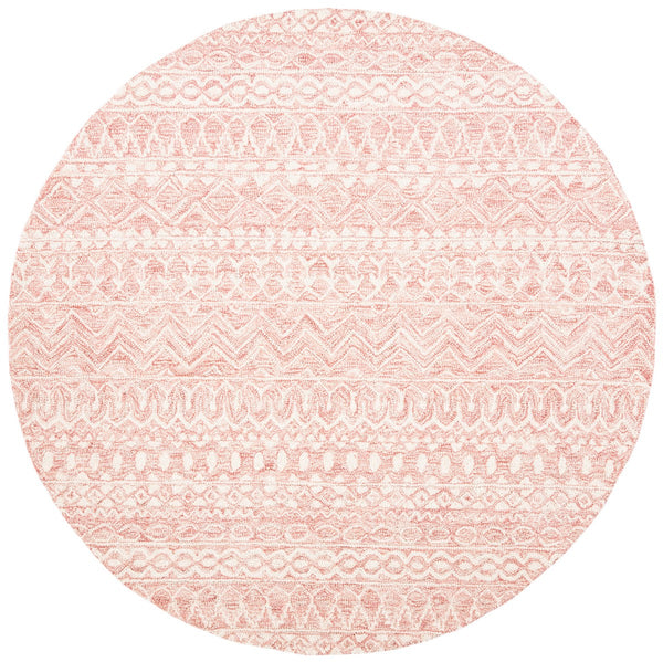 Safavieh Micro Loop 502 Hand Tufted Wool and Cotton with Latex Traditional Rug MLP502U-9SQ