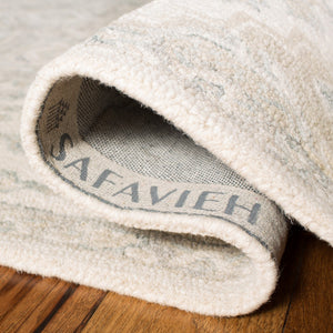 Safavieh Micro Loop 503 Hand Tufted Wool and Cotton with Latex Traditional Rug MLP503B-9SQ