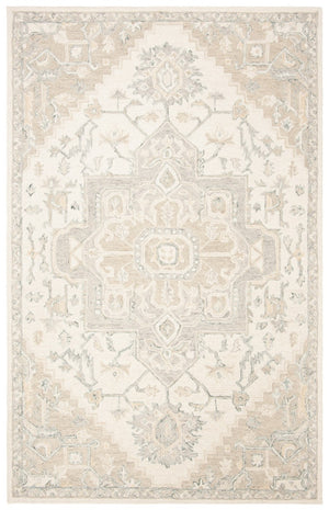 Safavieh Micro Loop 503 Hand Tufted Wool and Cotton with Latex Traditional Rug MLP503B-9SQ