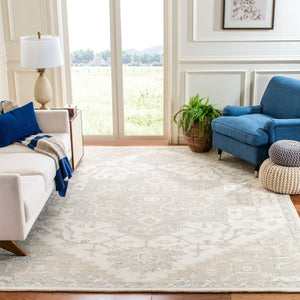 Safavieh Micro Loop 503 Hand Tufted Wool and Cotton with Latex Traditional Rug MLP503B-9SQ