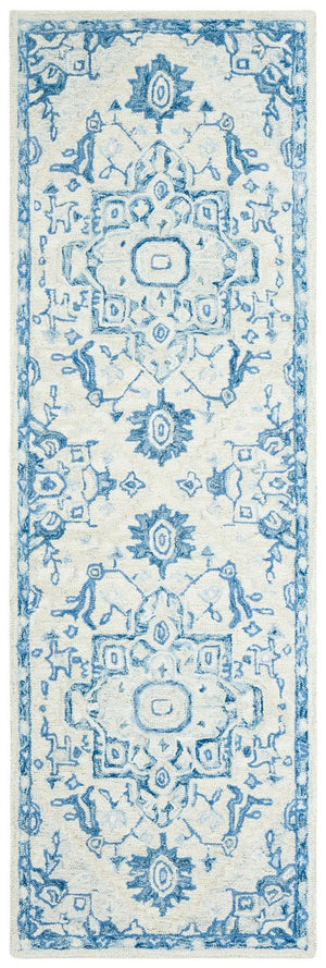 Safavieh Micro Loop 503 Hand Tufted Wool and Cotton with Latex Traditional Rug MLP503G-9SQ