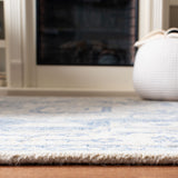 Safavieh Micro Loop 503 Hand Tufted Wool and Cotton with Latex Traditional Rug MLP503G-9SQ