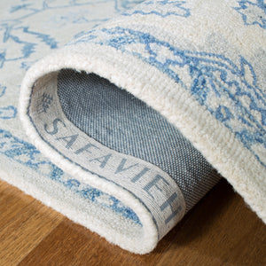 Safavieh Micro Loop 503 Hand Tufted Wool and Cotton with Latex Traditional Rug MLP503G-9SQ