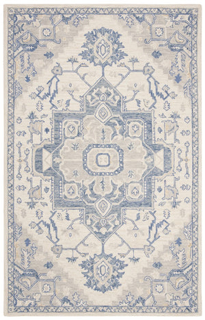 Safavieh Micro Loop 503 Hand Tufted Wool and Cotton with Latex Traditional Rug MLP503G-9SQ