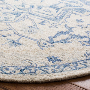 Safavieh Micro Loop 503 Hand Tufted Wool and Cotton with Latex Traditional Rug MLP503G-9SQ
