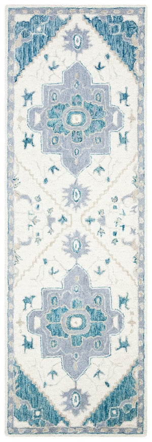 Safavieh Micro Loop 503 Hand Tufted Wool and Cotton with Latex Traditional Rug MLP503L-7R