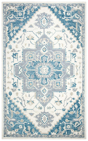 Safavieh Micro Loop 503 Hand Tufted Wool and Cotton with Latex Traditional Rug MLP503L-7R