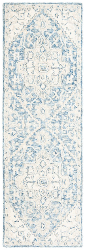Safavieh Micro Loop 503 Hand Tufted Wool and Cotton with Latex Traditional Rug MLP503M-9SQ