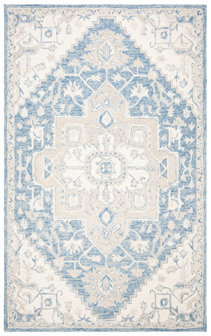 Safavieh Micro Loop 503 Hand Tufted Wool and Cotton with Latex Traditional Rug MLP503M-9SQ