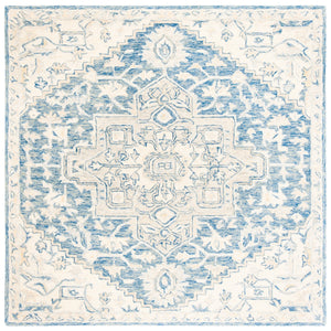 Safavieh Micro Loop 503 Hand Tufted Wool and Cotton with Latex Traditional Rug MLP503M-9SQ