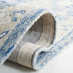 Safavieh Micro Loop 503 Hand Tufted Wool and Cotton with Latex Traditional Rug MLP503M-9SQ