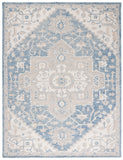 Safavieh Micro Loop 503 Hand Tufted Wool and Cotton with Latex Traditional Rug MLP503M-9SQ